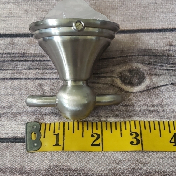 Moen Preston Brushed Nickel Double Robe hooks NIB - Picture 4 of 5